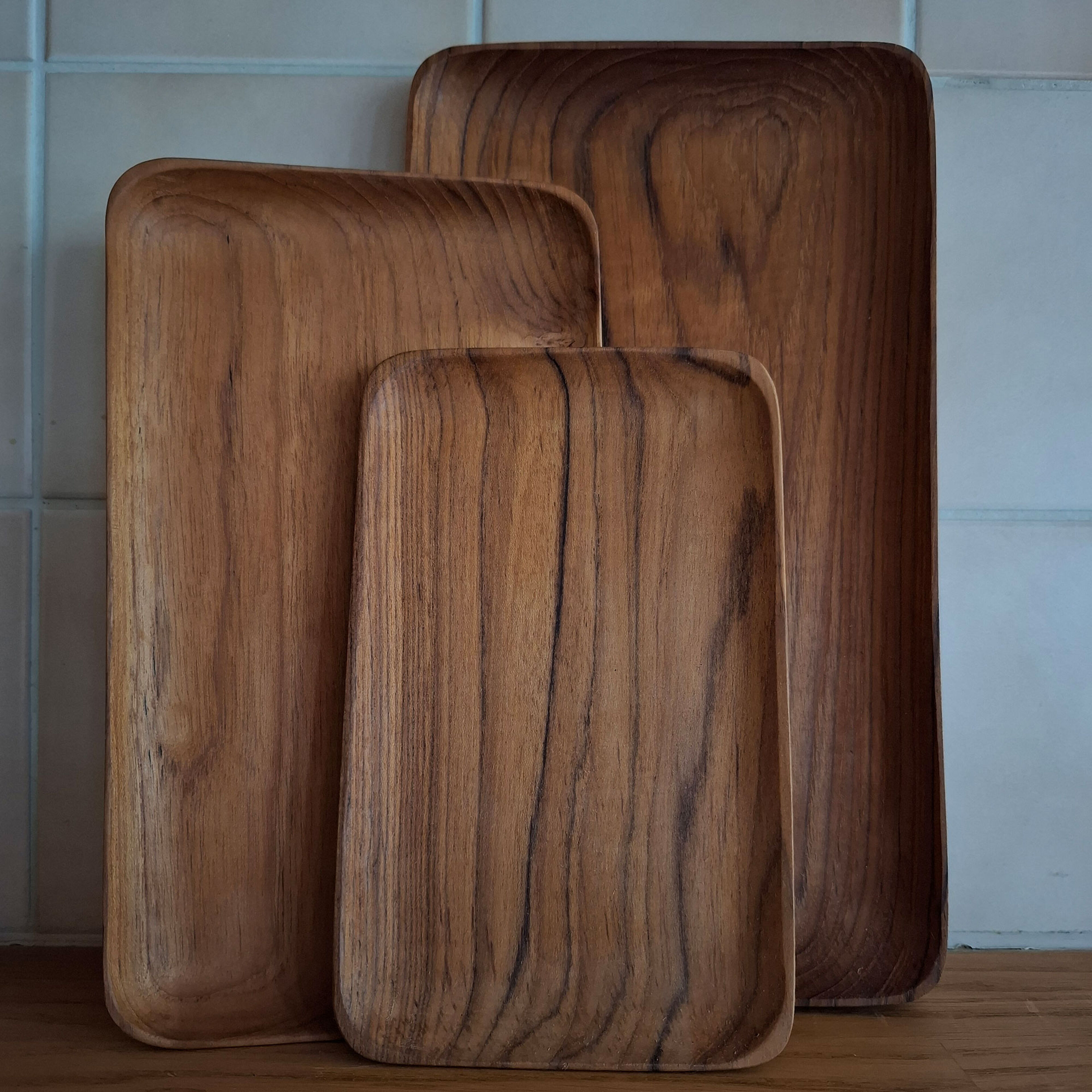 Tarjotin large 30 x 20 cm, teak