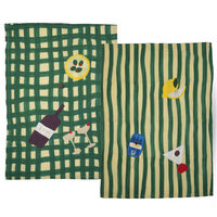 Sera kökshandduk 50 x 70 cm 2-pack, grön