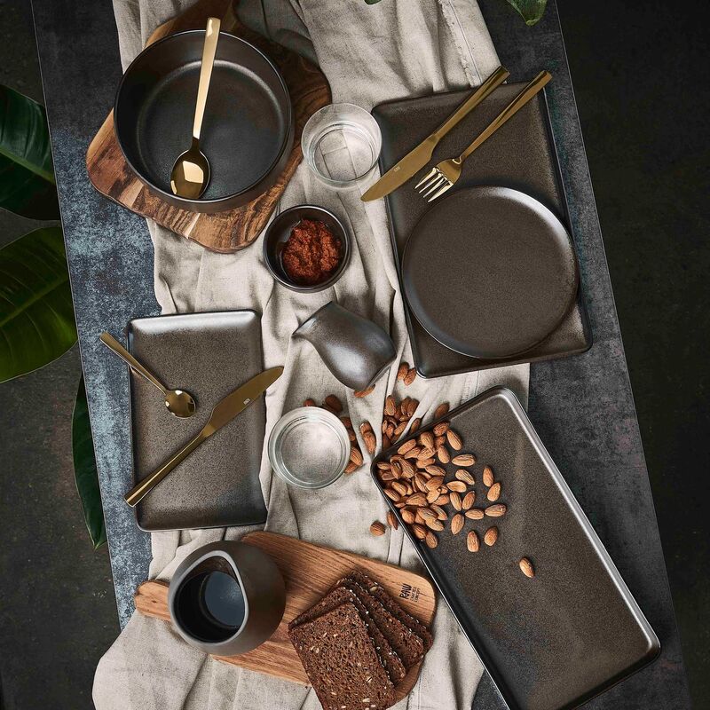 Pieni RAW-kulho, metallinruskea, 9,5 x 4,5 cm