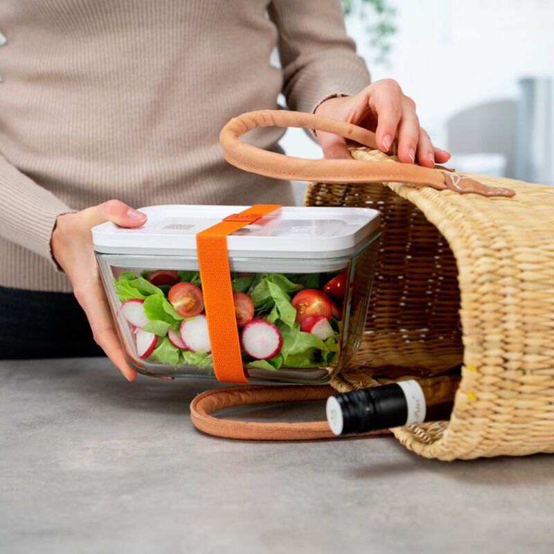 Fresh & Save, set med gummiband