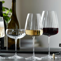 Luigi Bormioli Optica Bordeaux Rødvinsglas, 4 stk.