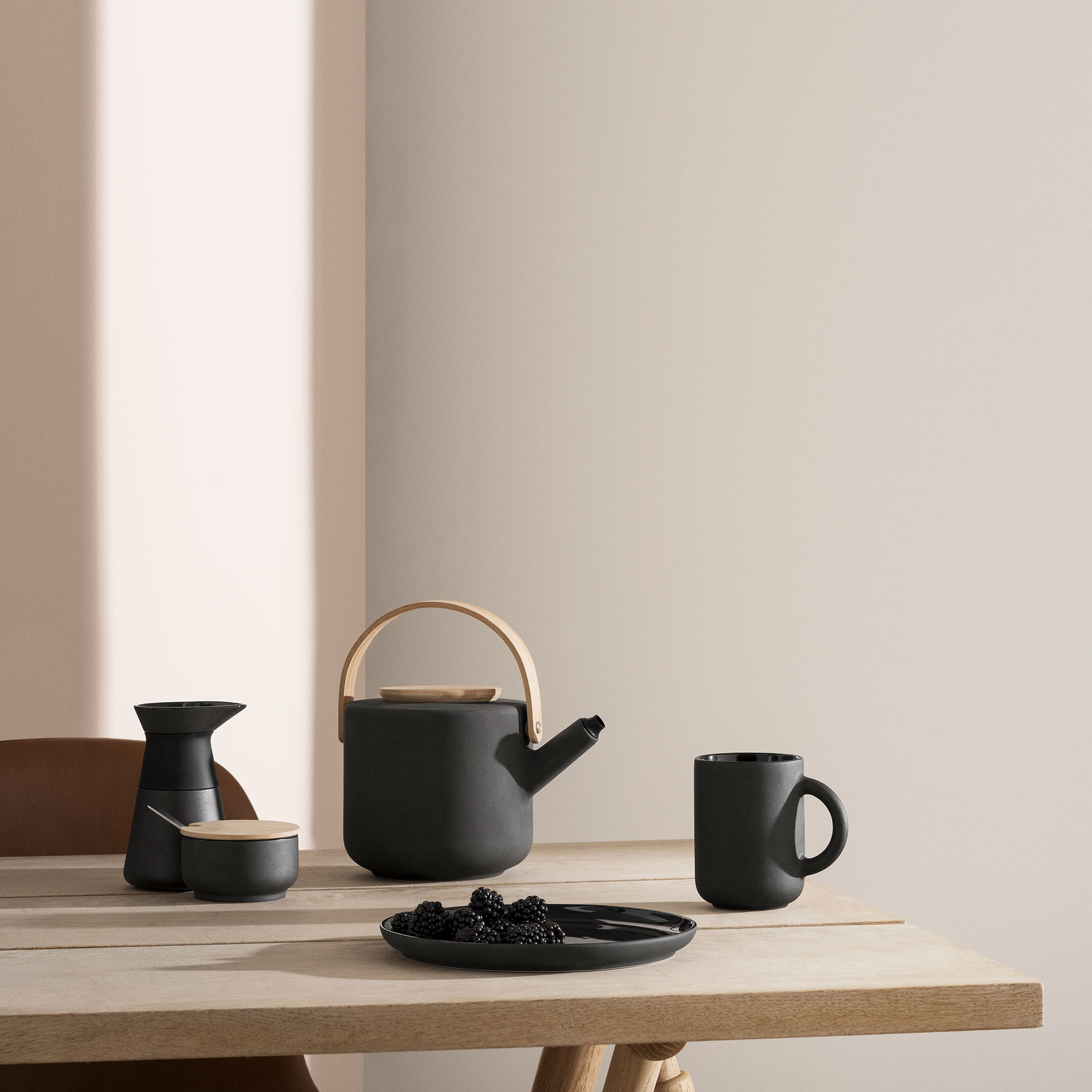 Theo Mugg 35 cl 2 st Stengods