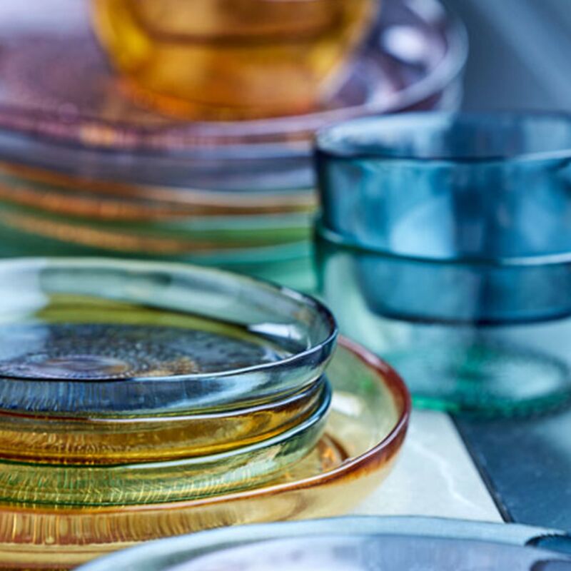 glastallrik 18 cm, grön