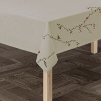 Kähler Hammershøi Christmas 2025 Juledug 150x220 cm, sand 