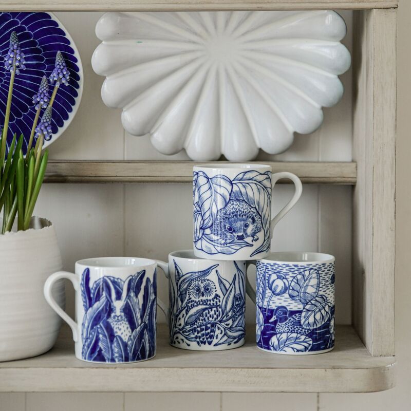 Duckpond muki 35 cl, sininen