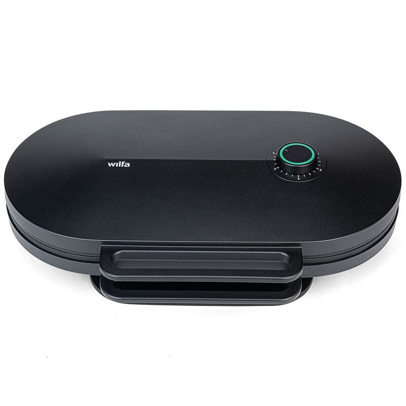 WM6DB-220 Grand Double Vaffeljern, matt svart