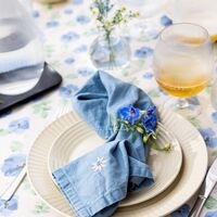 Sagaform Eden Denim lautasliina 2-pakkaus, sininen