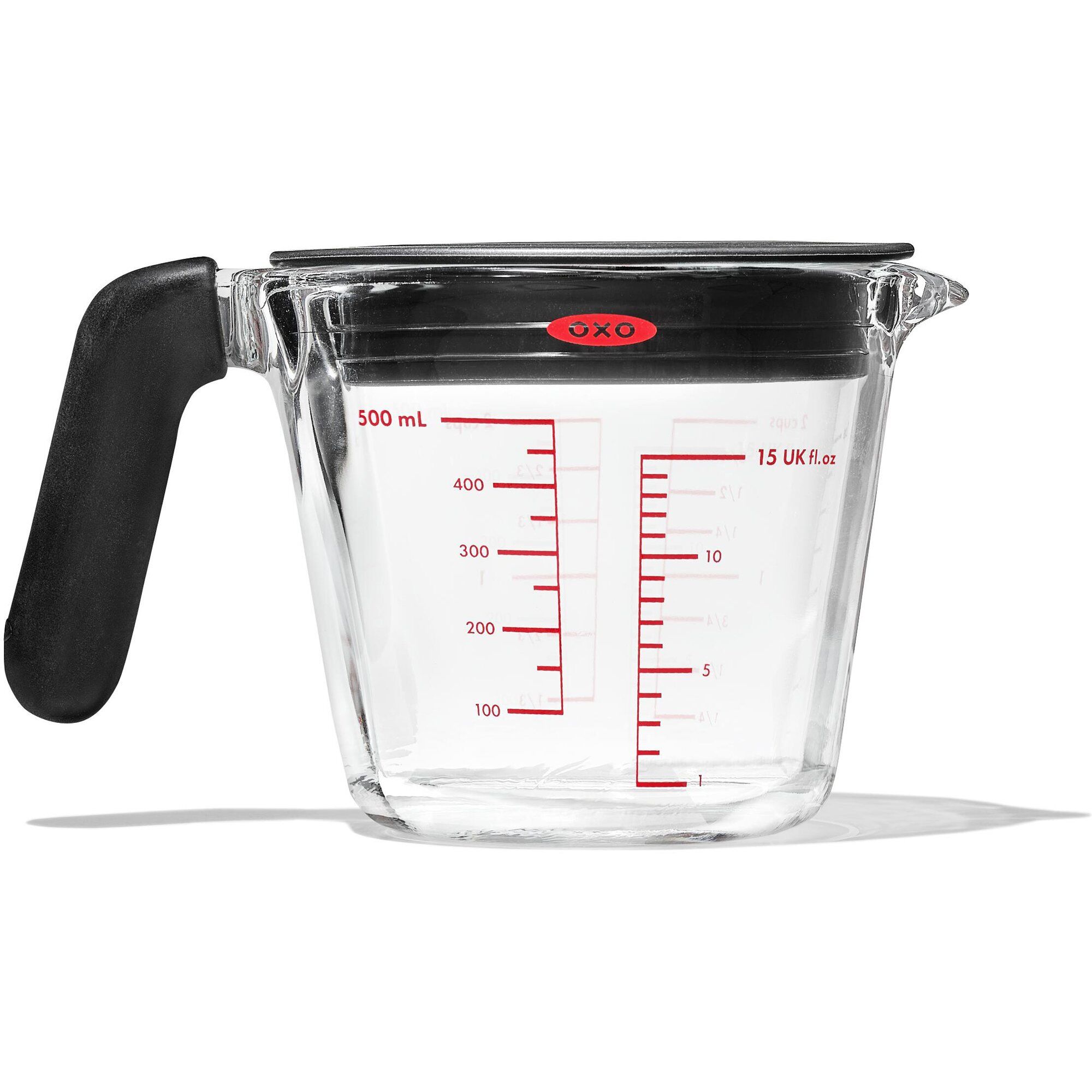 Alternativ bild 1 för Oxo - Måttkanna med lock 0,5 L glas