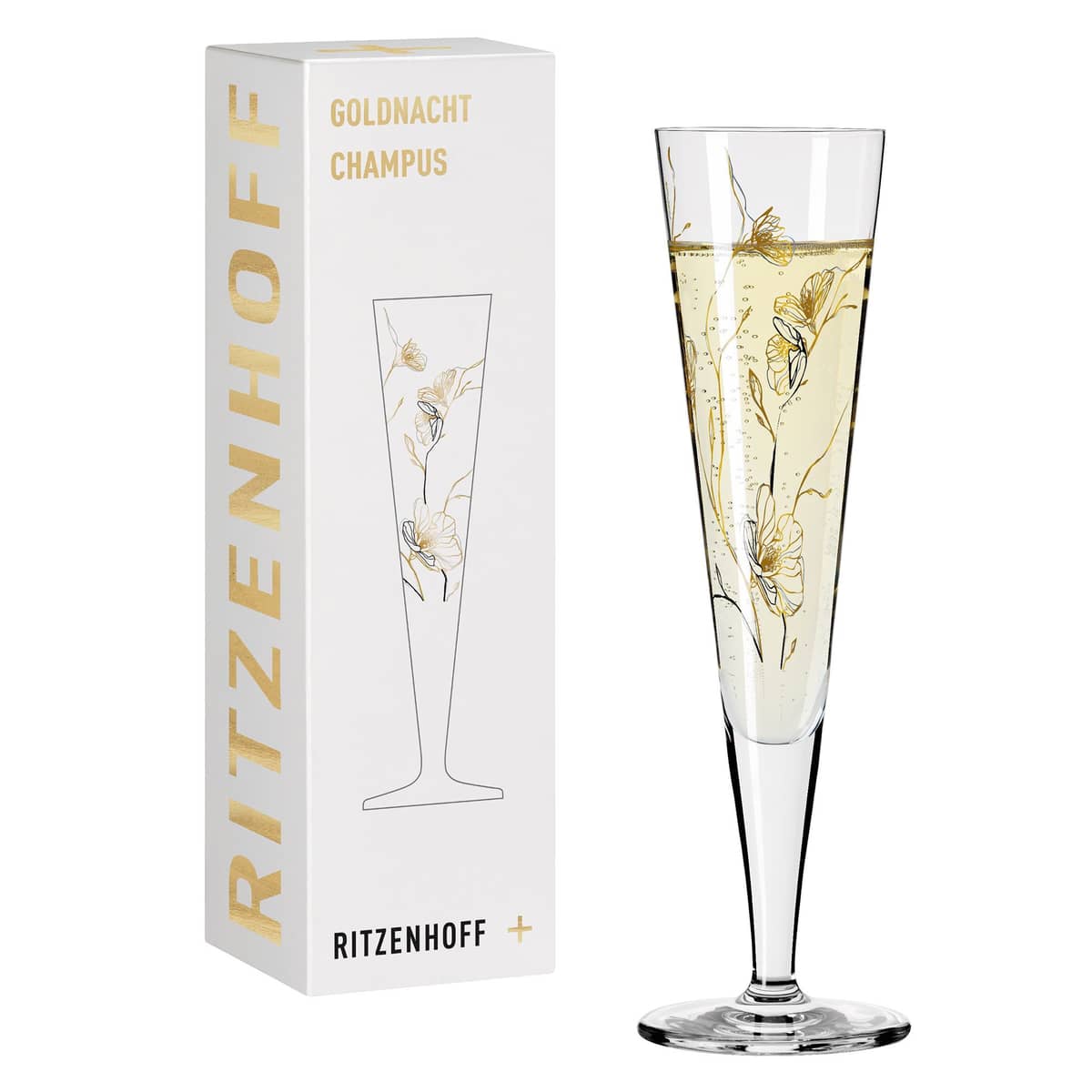 Goldnacht champagneglas, NO:7