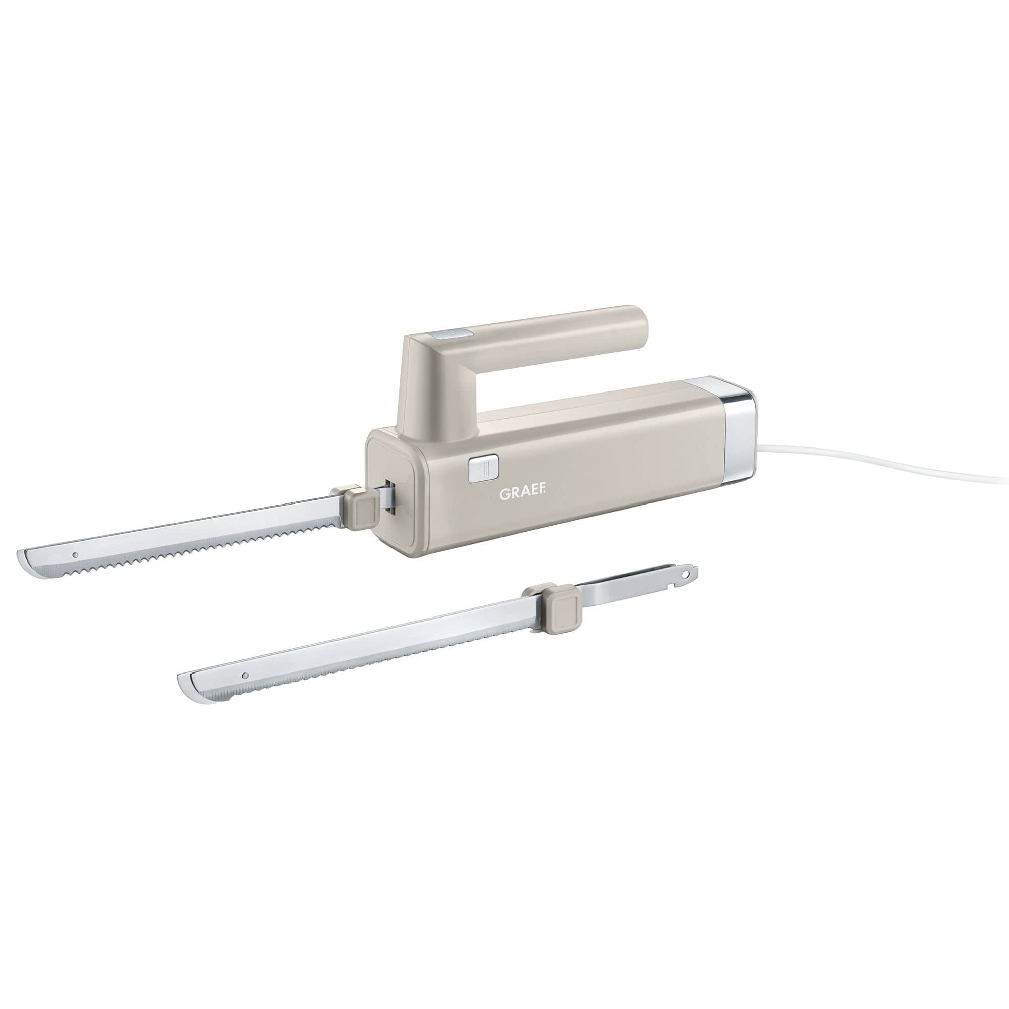 Elektrisk kniv, beige