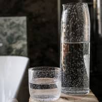 Karahvi 24 cm, helmeilevä lasi