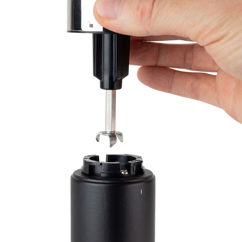 Isen-muskottimylly, 15 cm, mattamusta