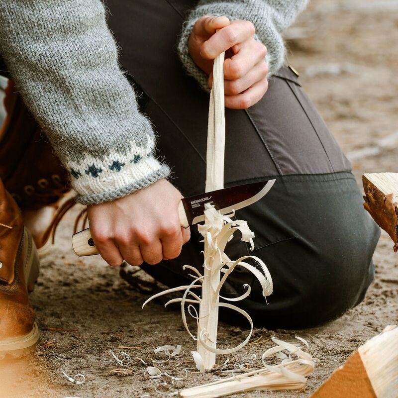 Finn BlackBlade (S) Ash Wood, puukko