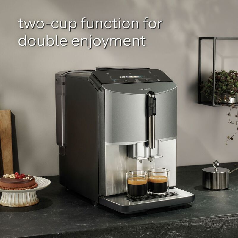 EQ300 Kahviautomaatti, ruostumaton teräs