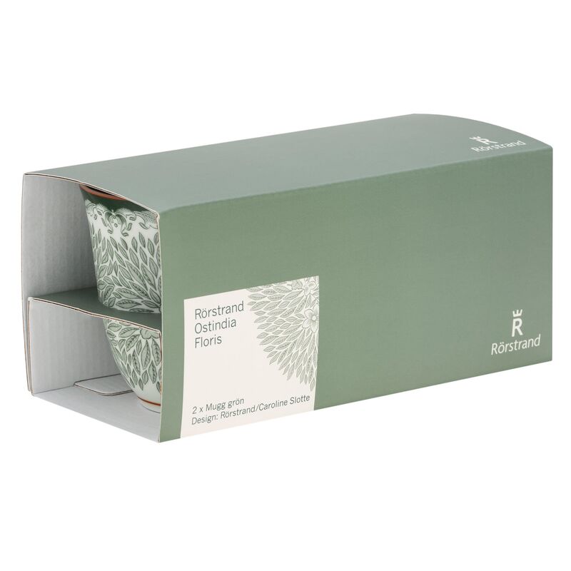 Ostindia Floris krus 30 cl 2-pak, grøn
