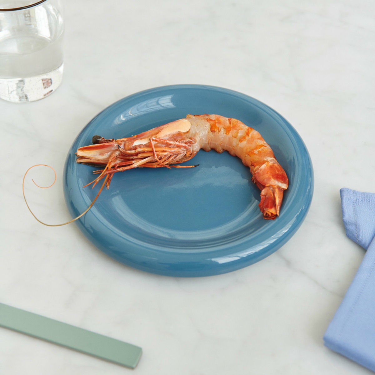 Barro tallrik 18 cm 2-pack, mörkblå