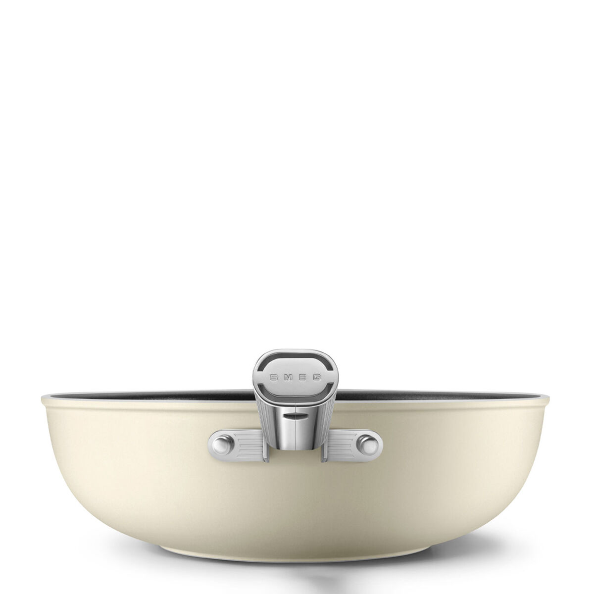 Wokkipannu 30 cm, creme