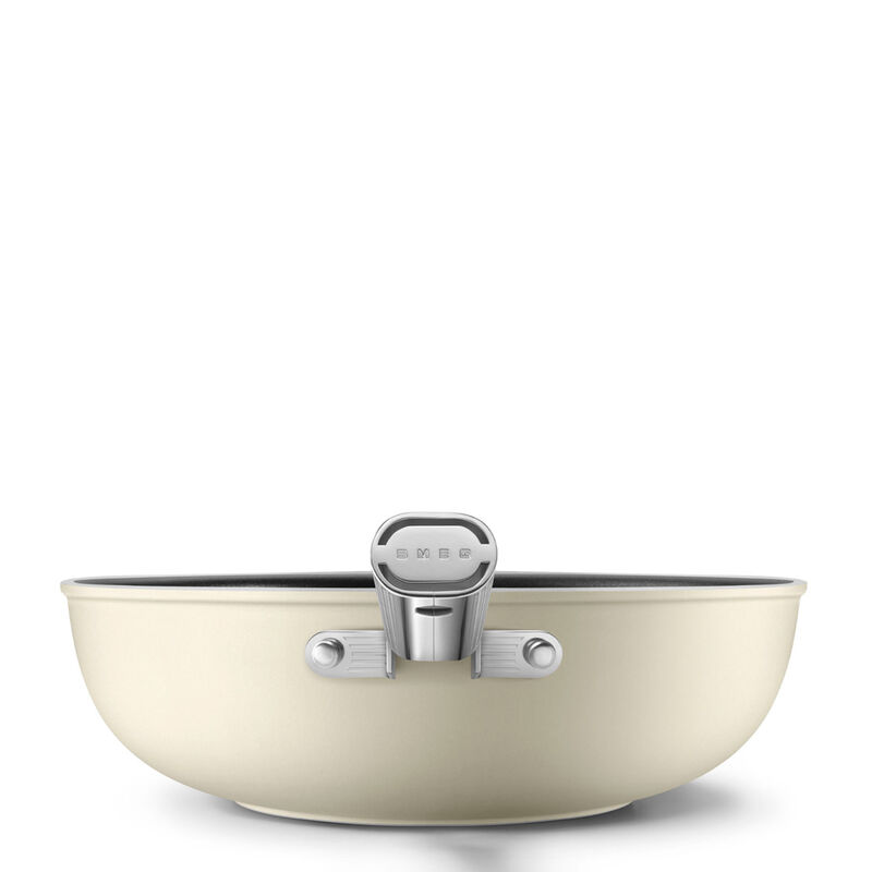 Wokpanna 30 cm, creme