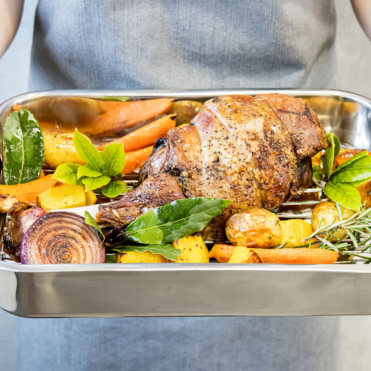 Stekpanna 28 cm, silver