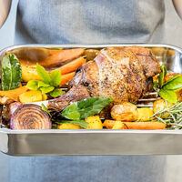 Stekpanna 28 cm, silver