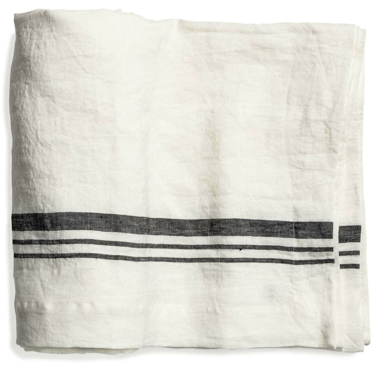 Duk LORRY i linné, stripe, Off-white