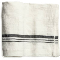 Duk LORRY i linné, stripe, Off-white