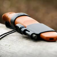 Kansbol med Survival Kit (S), burnt orange