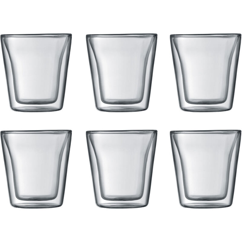 Canteen Dubbelväggigt Glas Small 6 pack