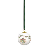 Kähler Hammershøi Christmas 2025 julkula 6 cm, vit