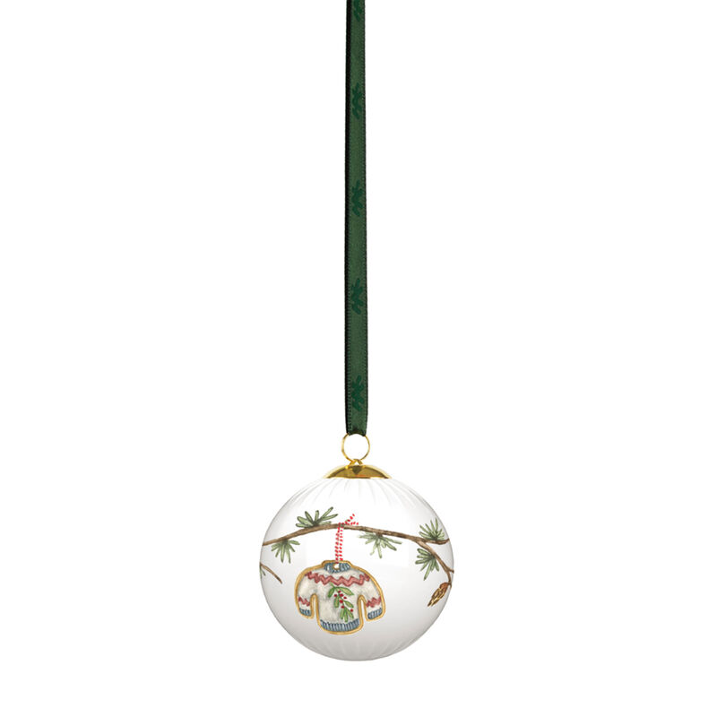 Kähler Hammershøi Christmas 2025 Kugle Ø6 cm, hvid