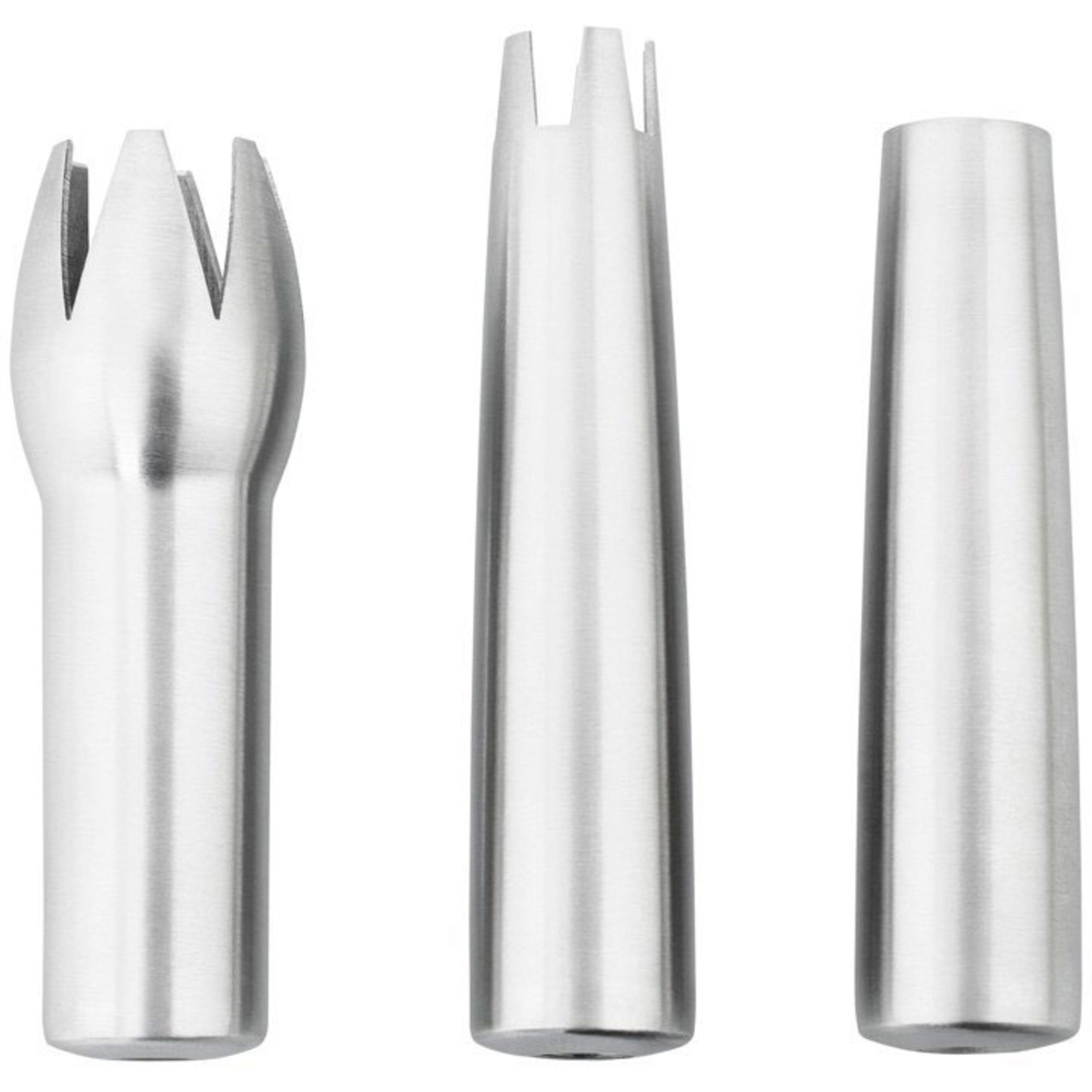 Munstycken Rostfritt Stål 3-pack