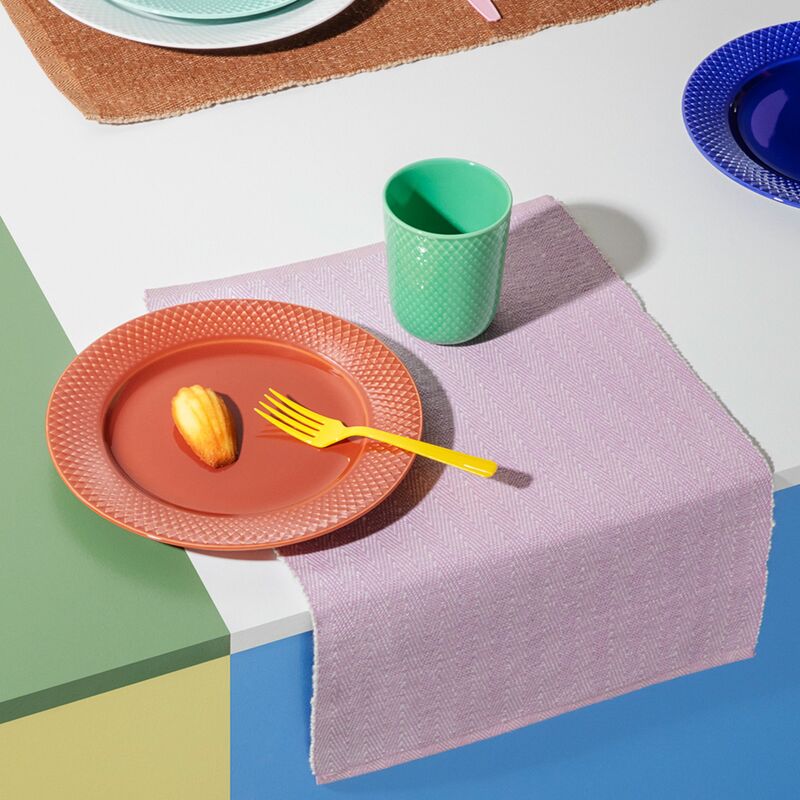 Herringbone bordstablett, lila