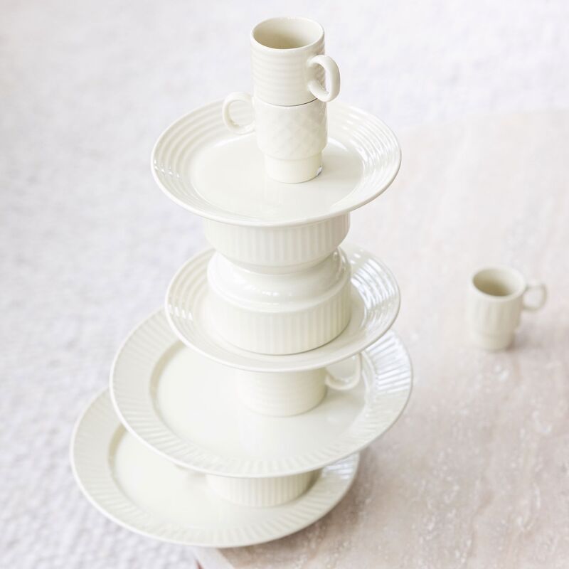 Sagaform Coffee & More tallerken 27,5 cm, beige