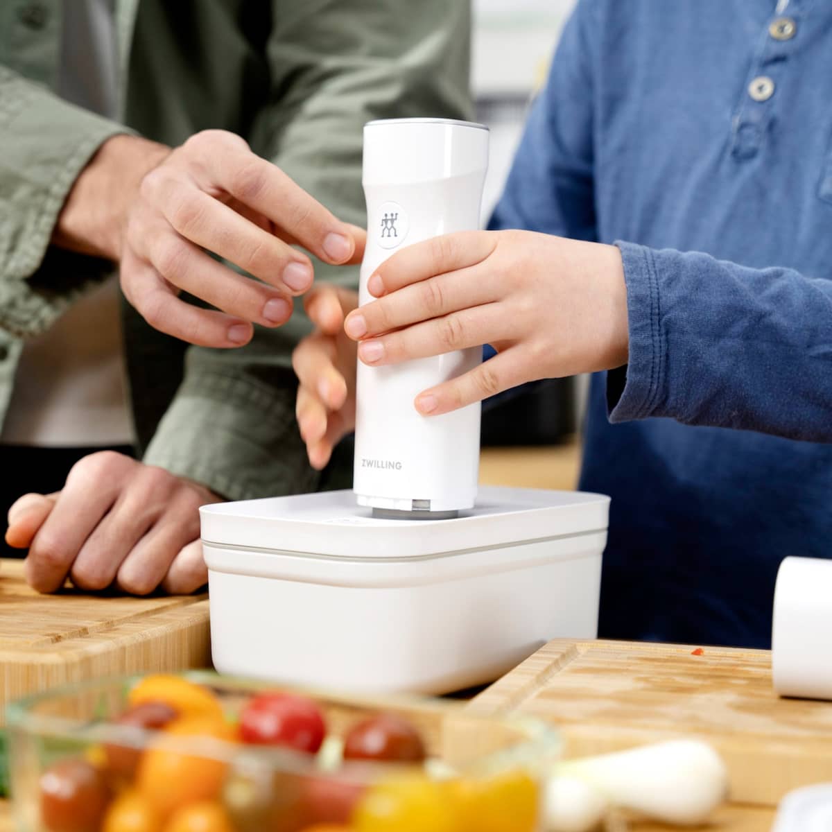 Fresh & Save vakuum matboks i plast, 0,85 liter