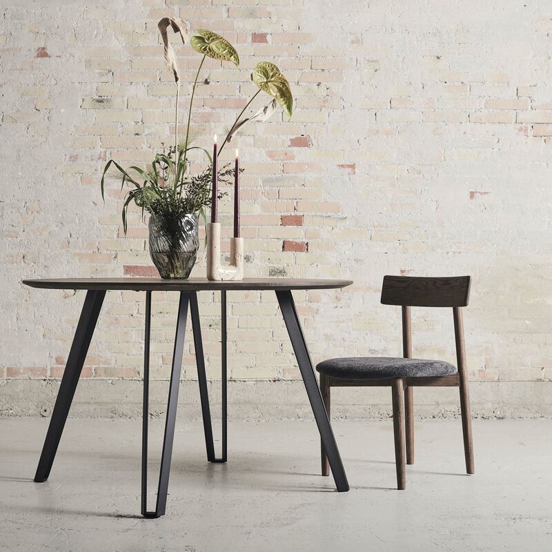 Minerva kynttilänjalka, creme