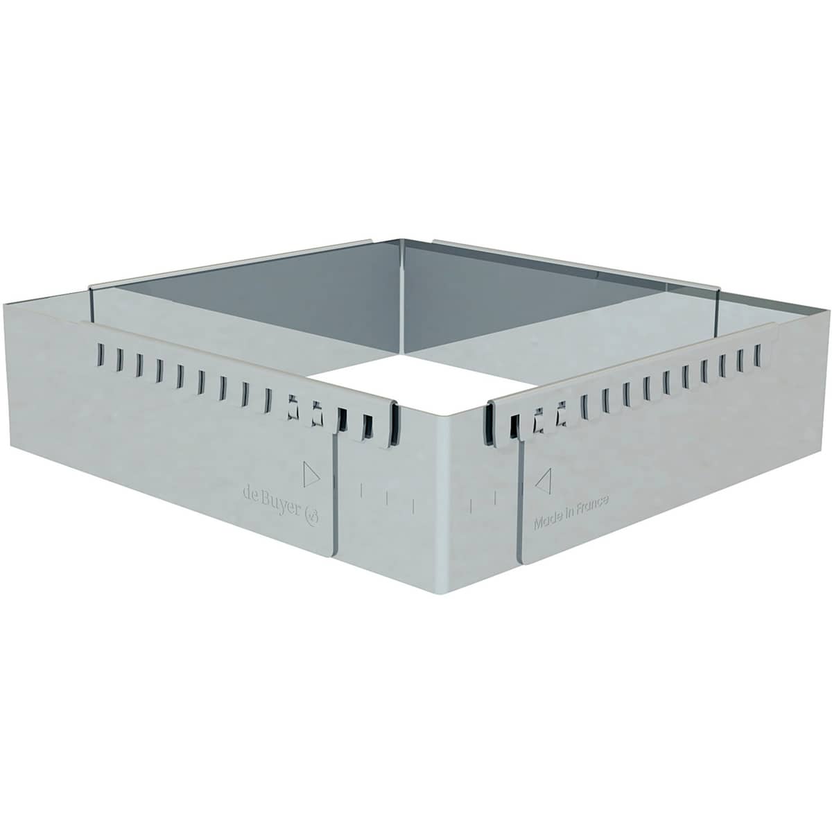Justerbar bakeform 30 X 30 cm - 57 X 57 cm.