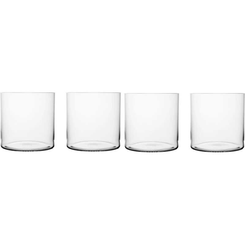 Tyndt tumblerglas 35 cl, 4 stk. krystalglas