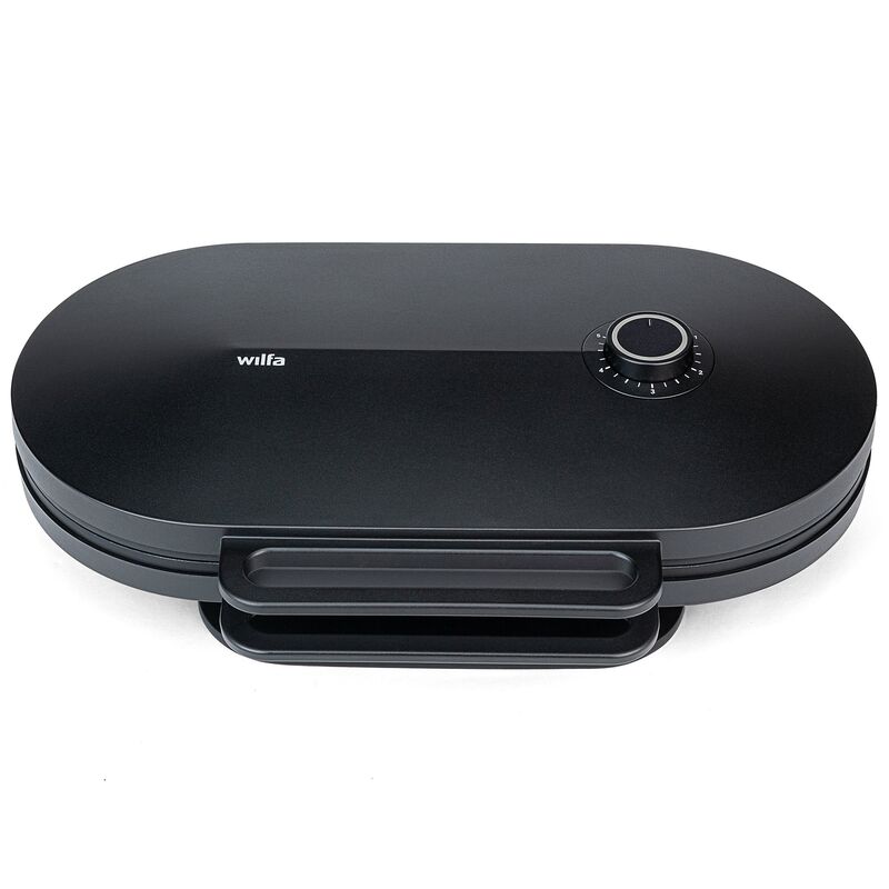 WM6DB-220 Grand Double Vaffeljern, matt svart