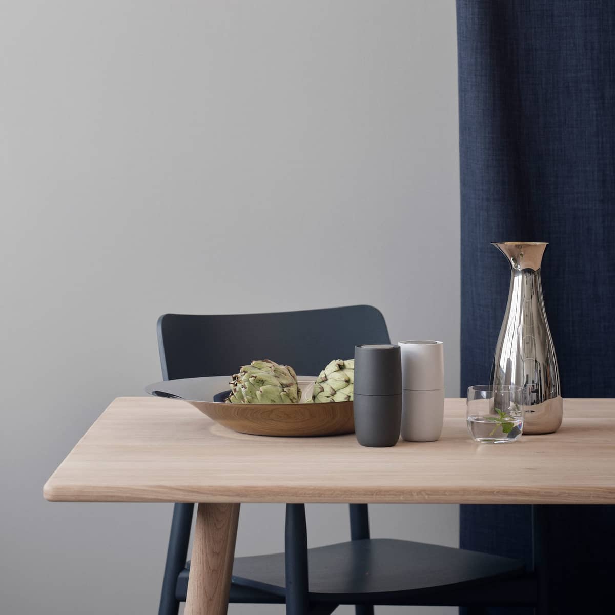 Foster-suolamylly, vaaleanharmaa