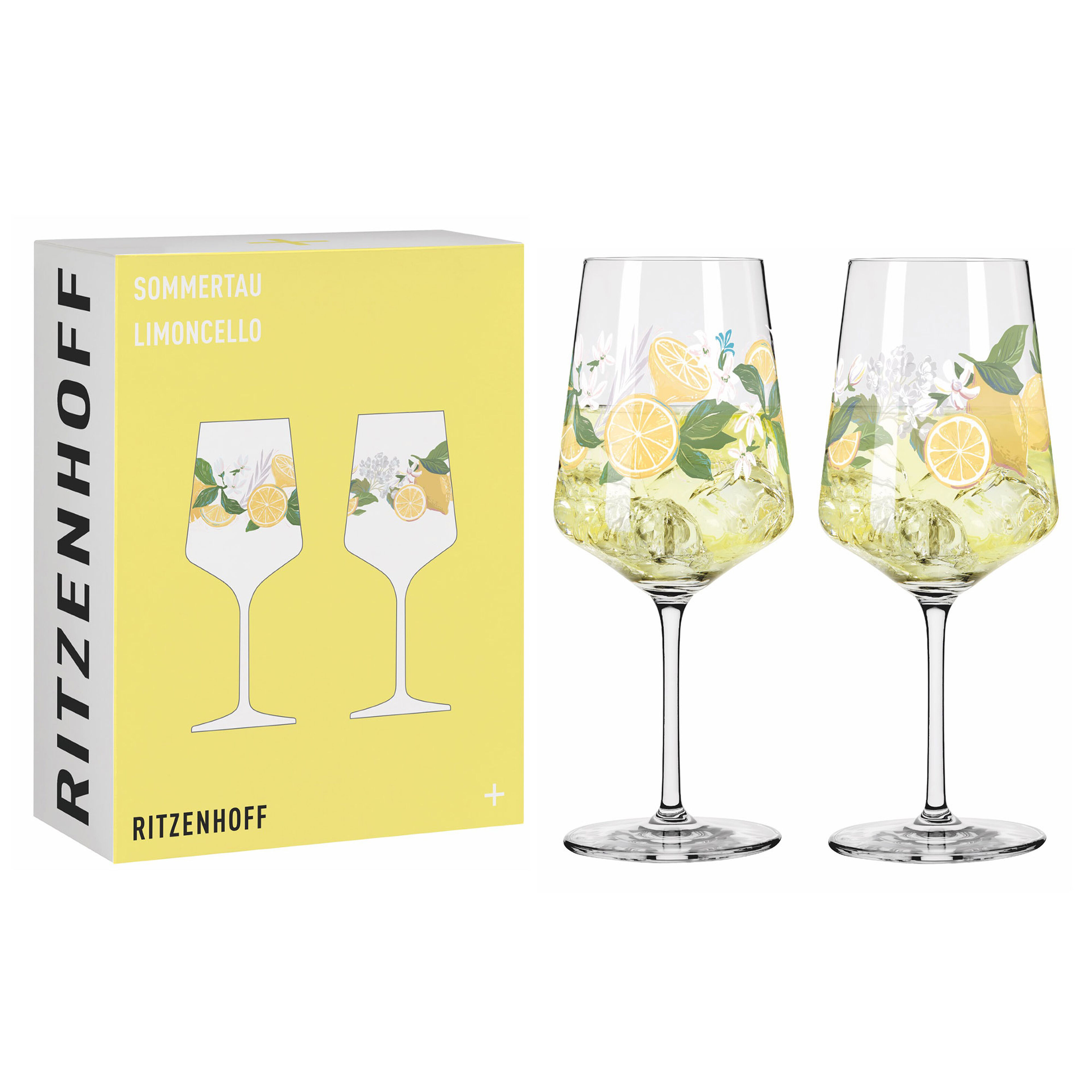 Sommertau Limoncello 2025 viinilasit, 2-pakkaus