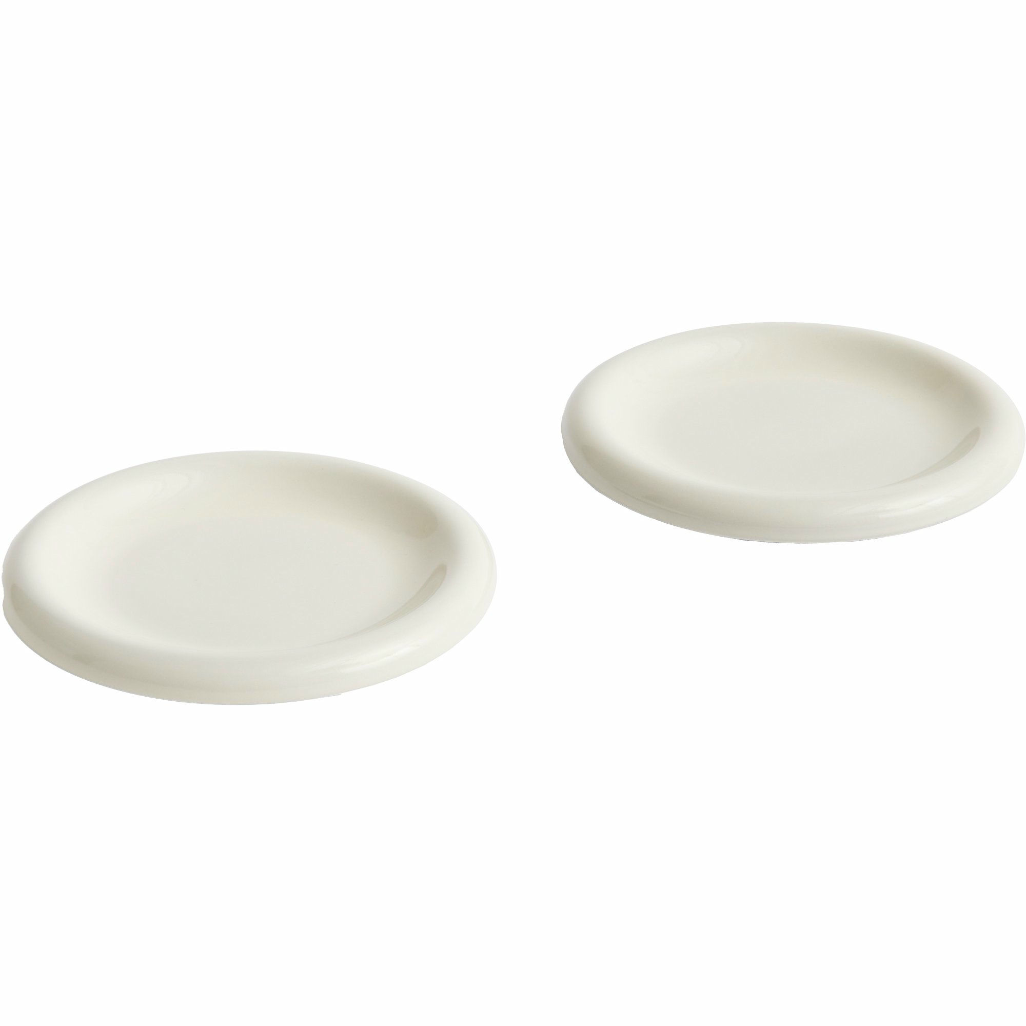 Barro tallerken É18, offwhite, 2-pack