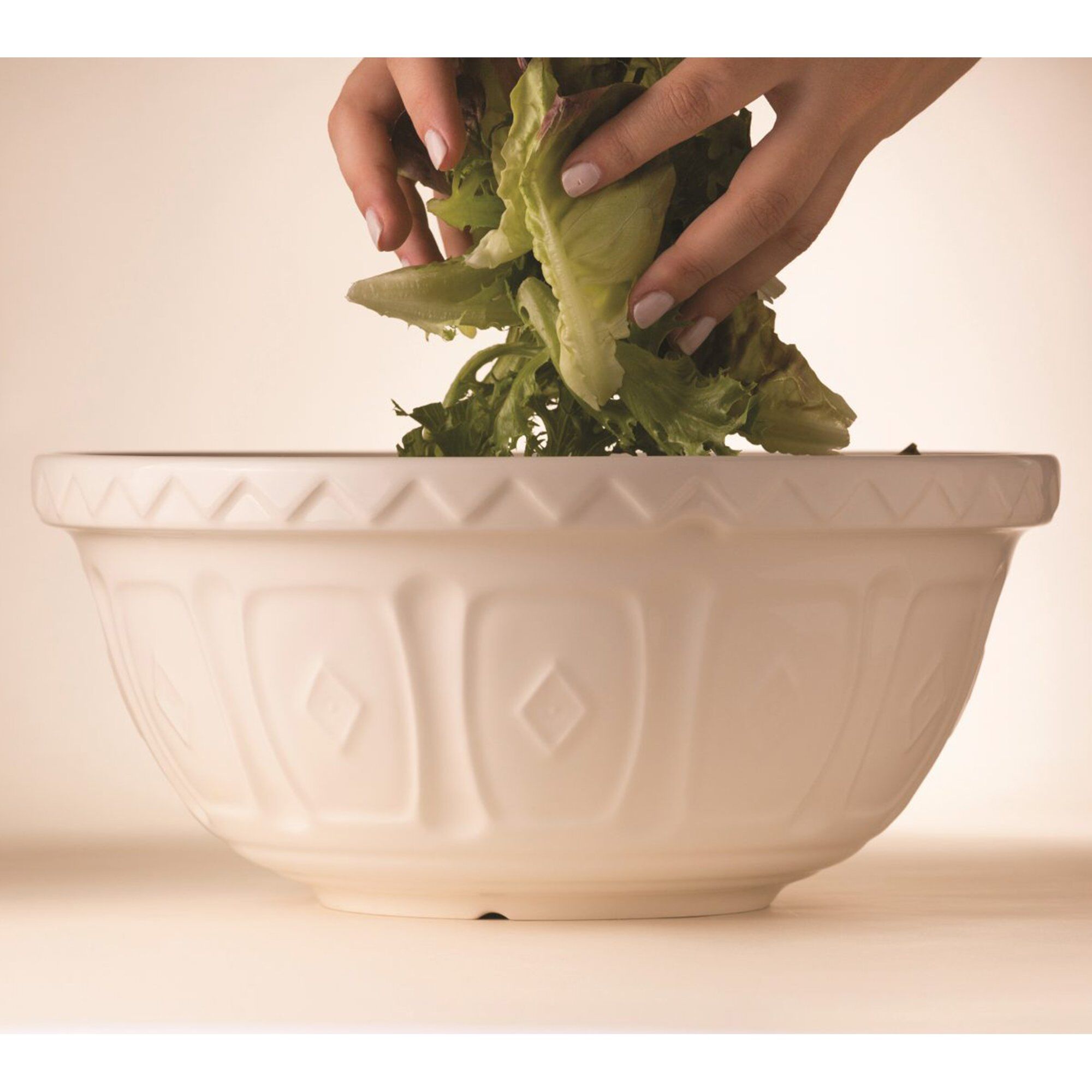 Alternativ bild 1 för Mason Cash Mix Colour S18 skål, cream