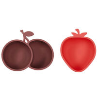 OYOY Mini Yummy skålsett, strawberry & cherry