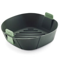 Kurv til airfryer large, grå