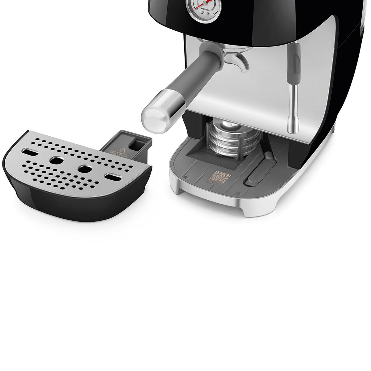 Manuaalinen espressokone Cold Brew -toiminnolla, musta