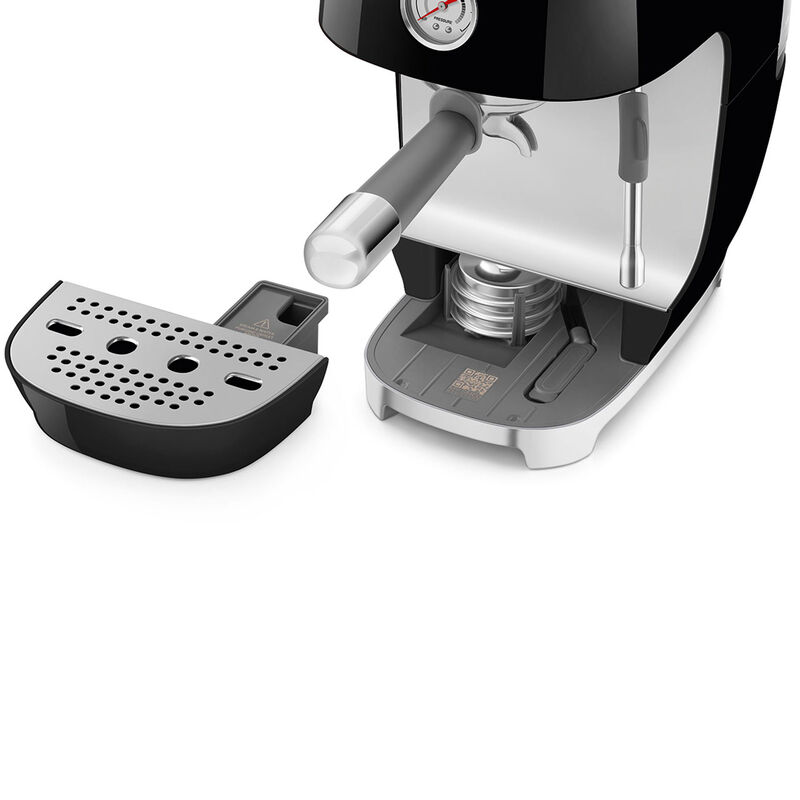 Manuell espressomaskin med Cold Brew, svart