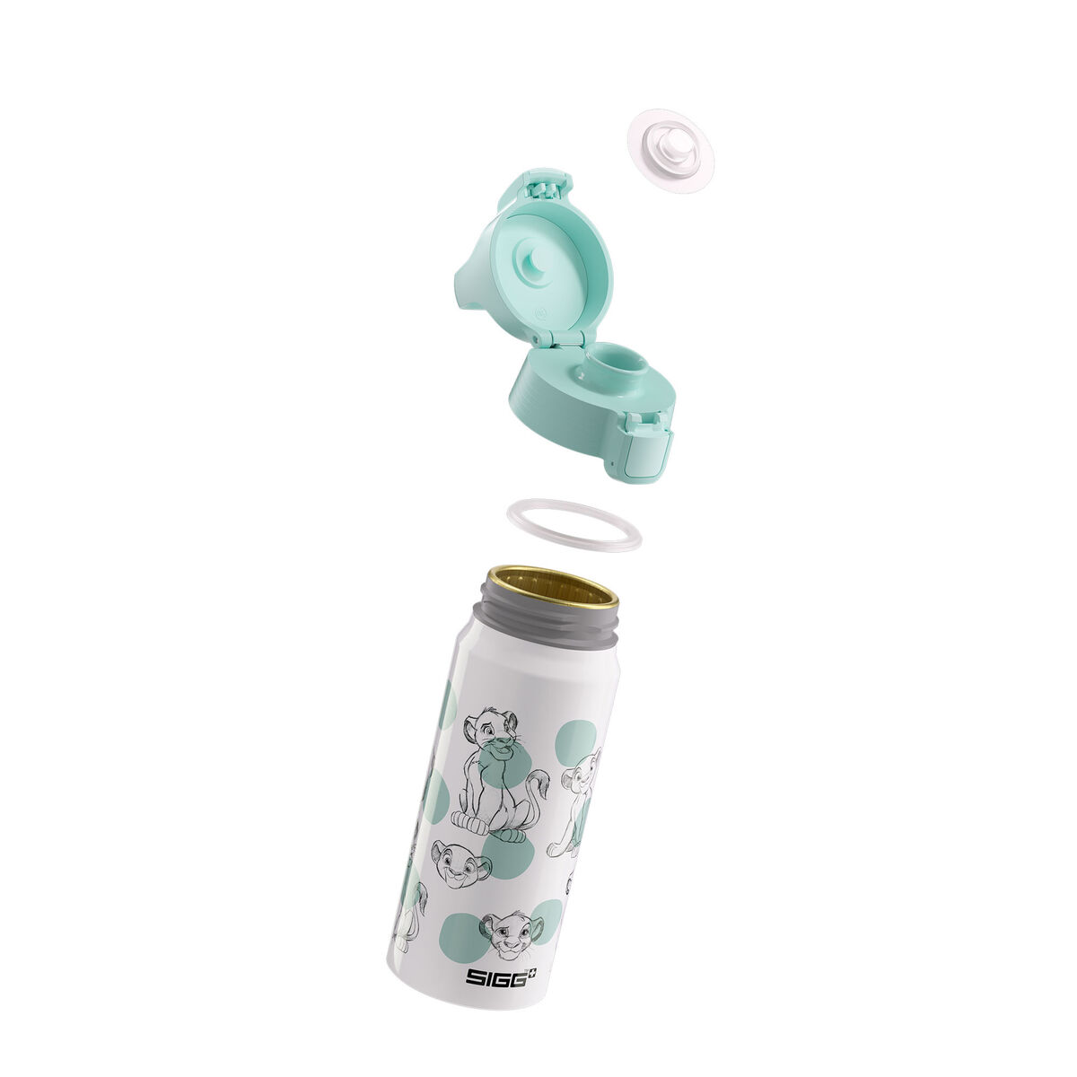 SIGG Disney WMB ONE drikkeflaske 0,6 liter, Simba og Nala