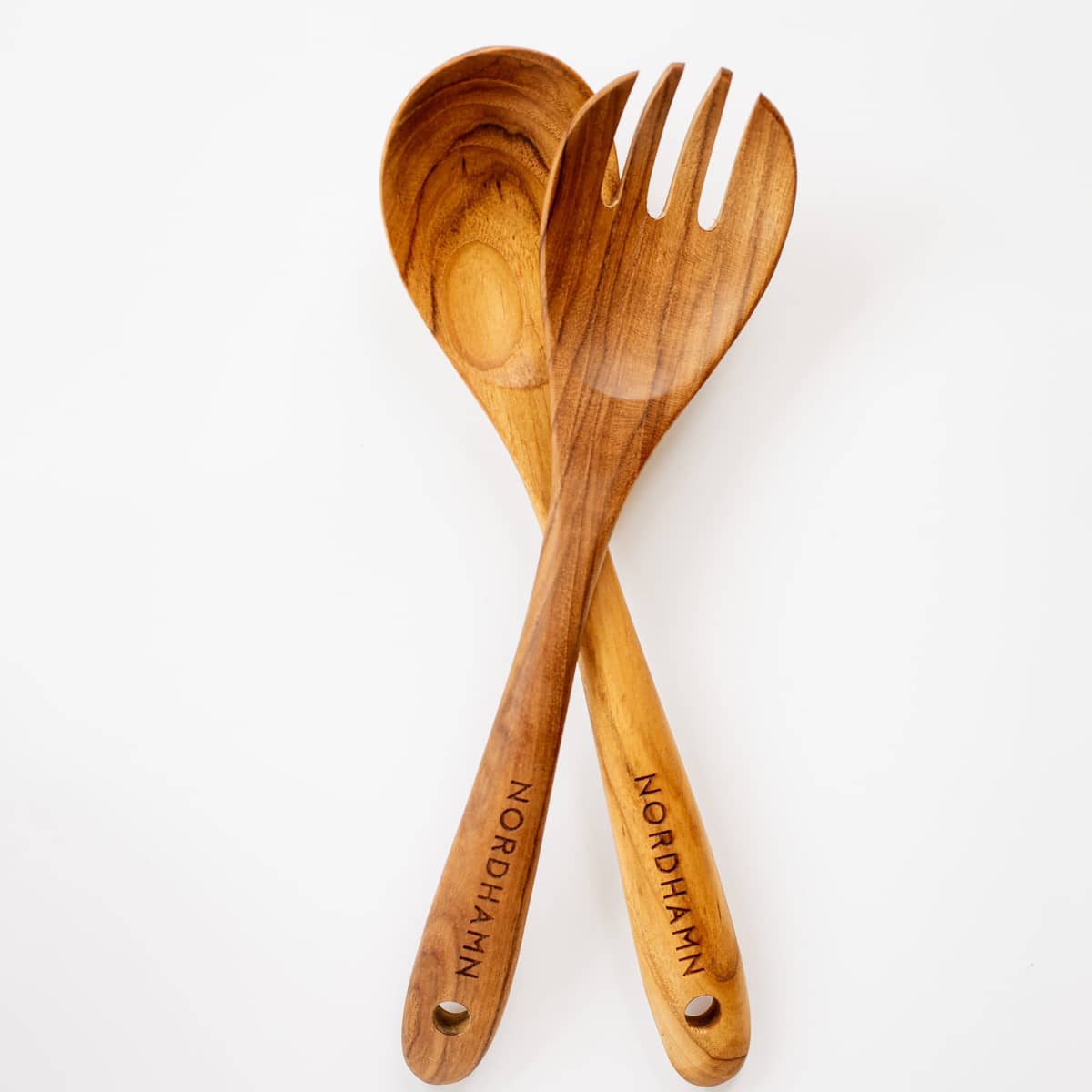 Salladsbestick 34 cm, teak