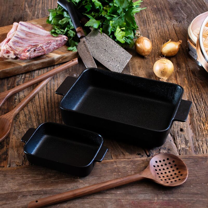 Uunivuoka 37 cm, musta