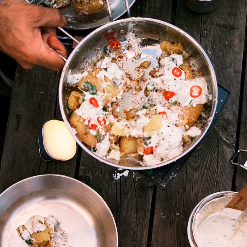 Primus CampFire stegepande 25 cm, rustfrit stål